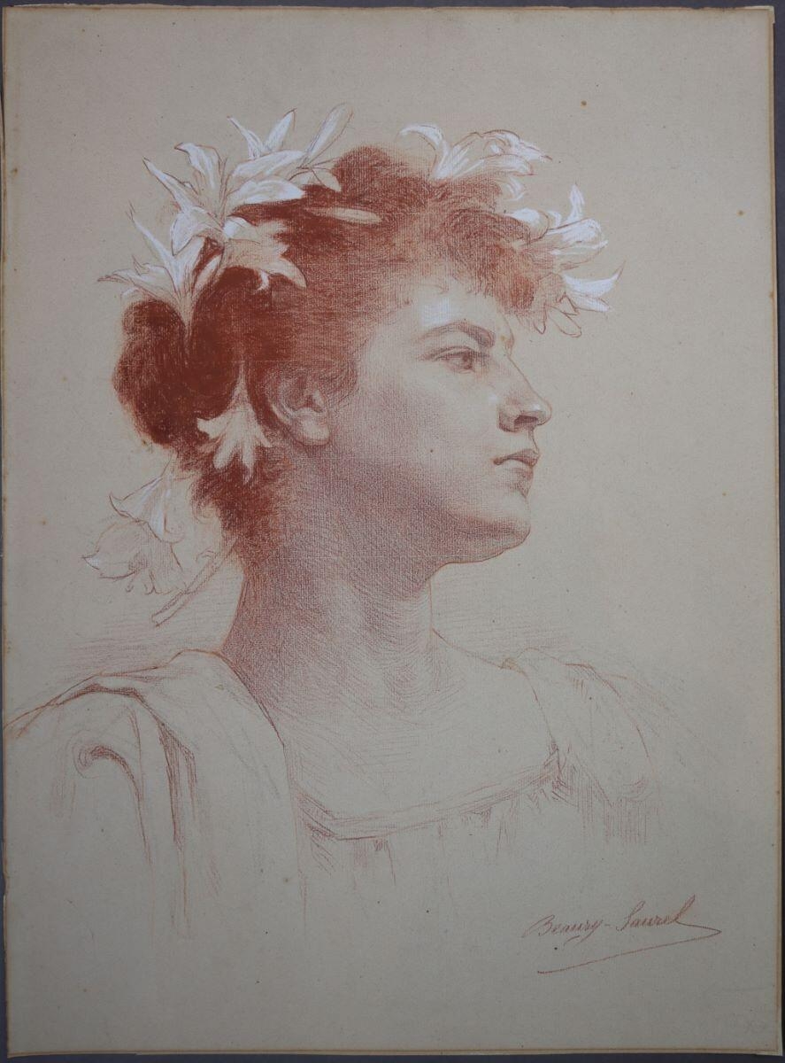 Bacchante, Amélie Beaury-Saurel, 2e moitié 19e siècle, 1er quart 20e siècle