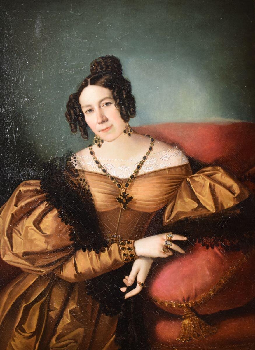 Portrait présumé de Madame Crémieux, Xavier Sigalon, 1830 vers
