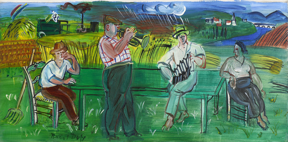 Musiciens à la campagne — Raoul Dufy