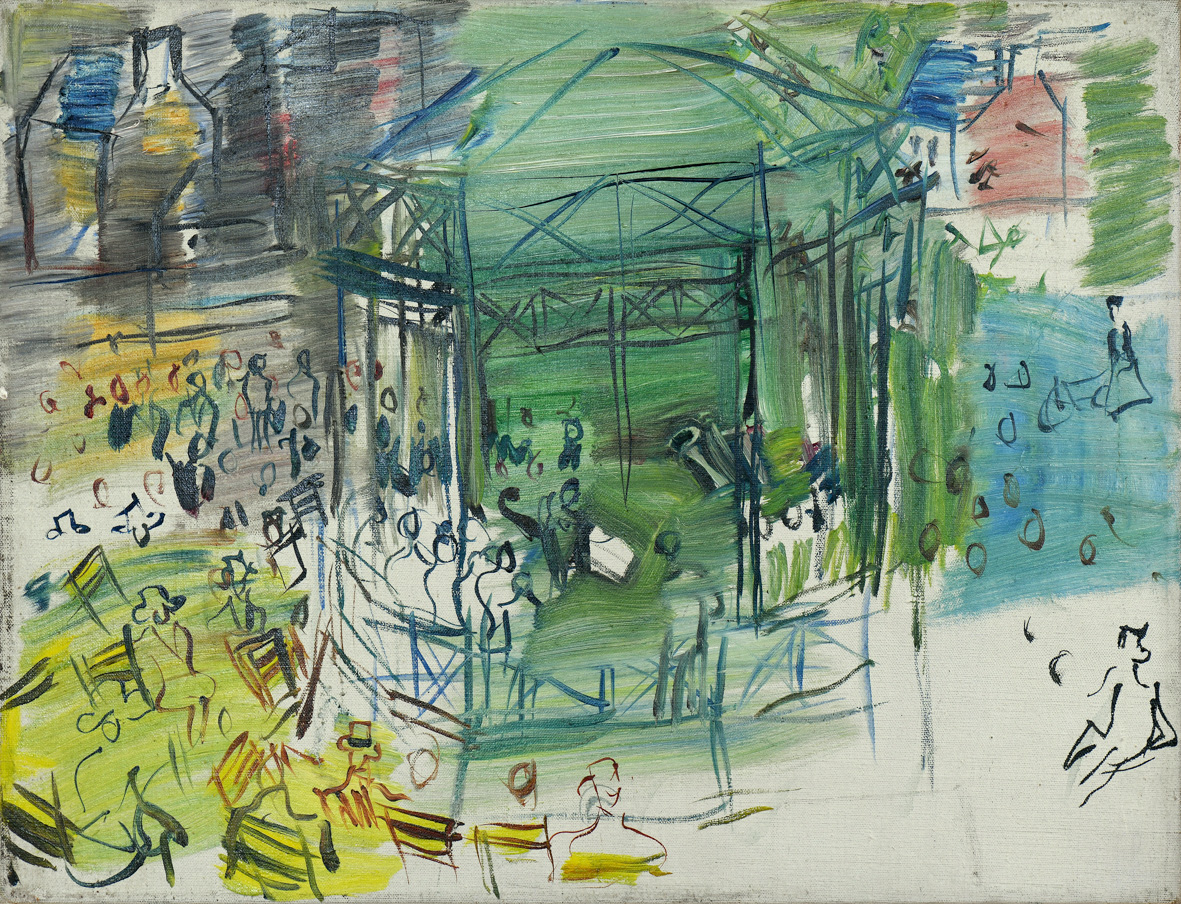Etude pour "le Dimanche", Raoul Dufy, 1943 avant