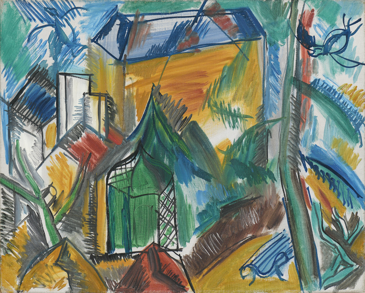 Le Jardin abandonné, Raoul Dufy, 1945 vers