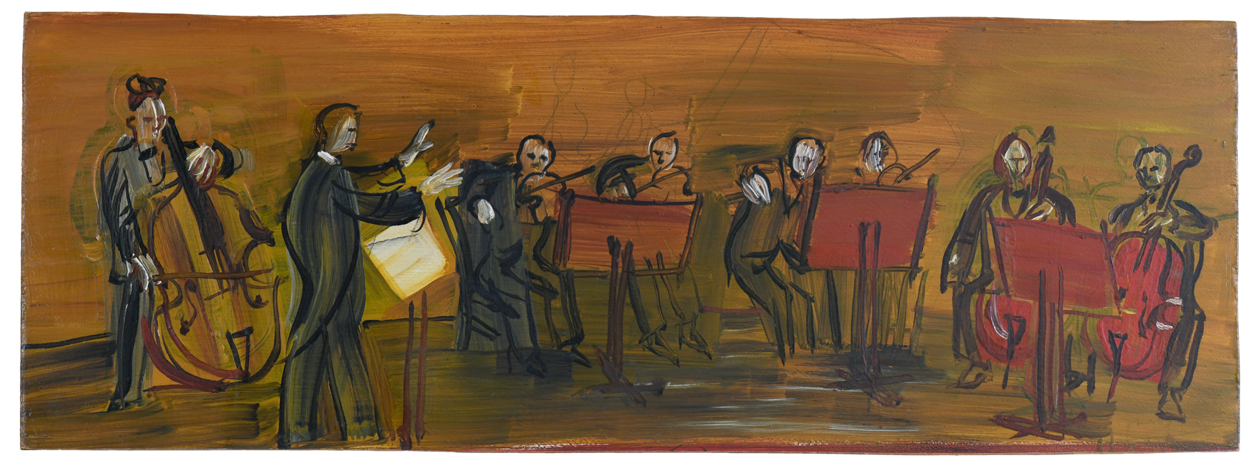 L’orchestre, Raoul Dufy, 1948