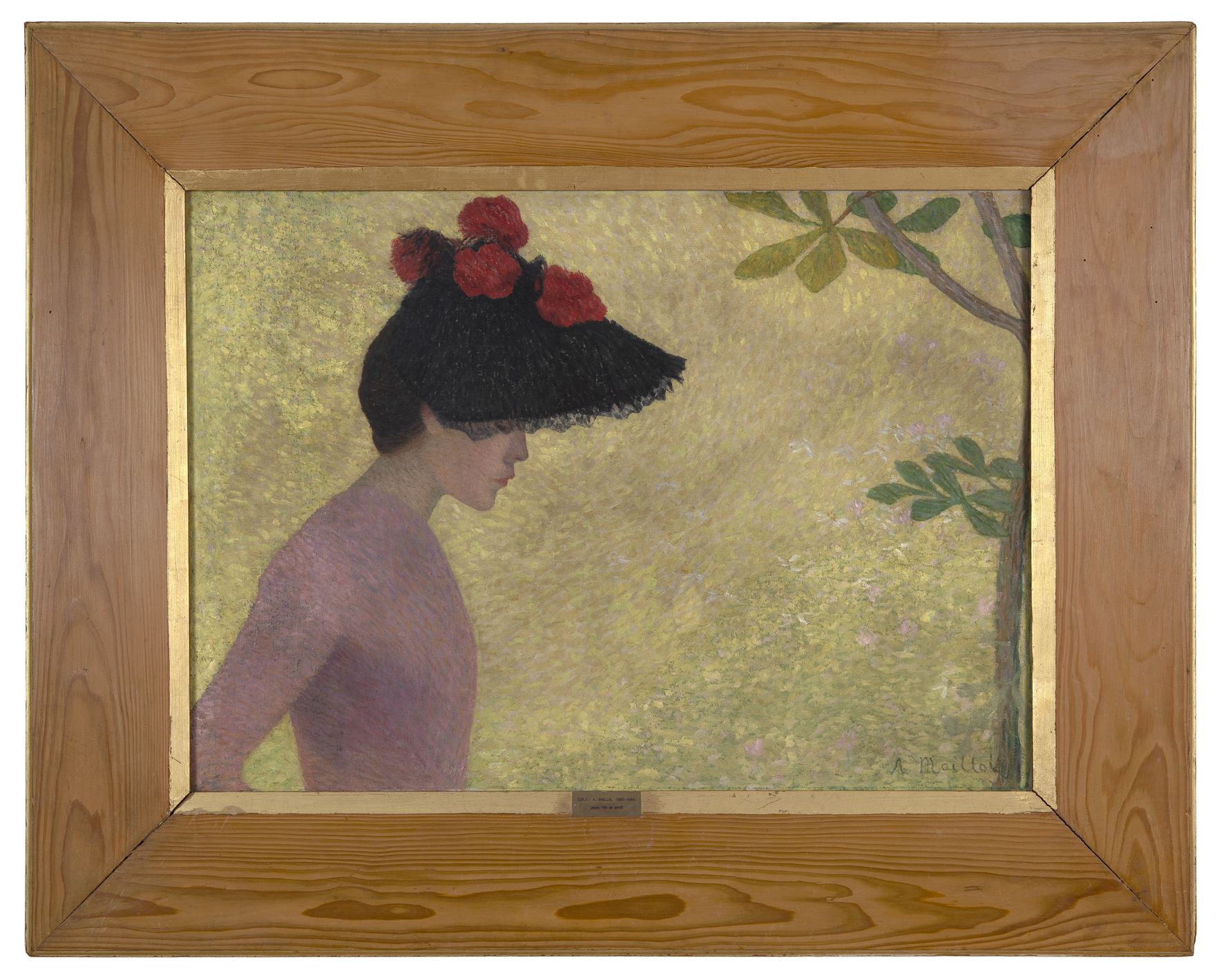 Jeune fille de profil — Aristide Maillol