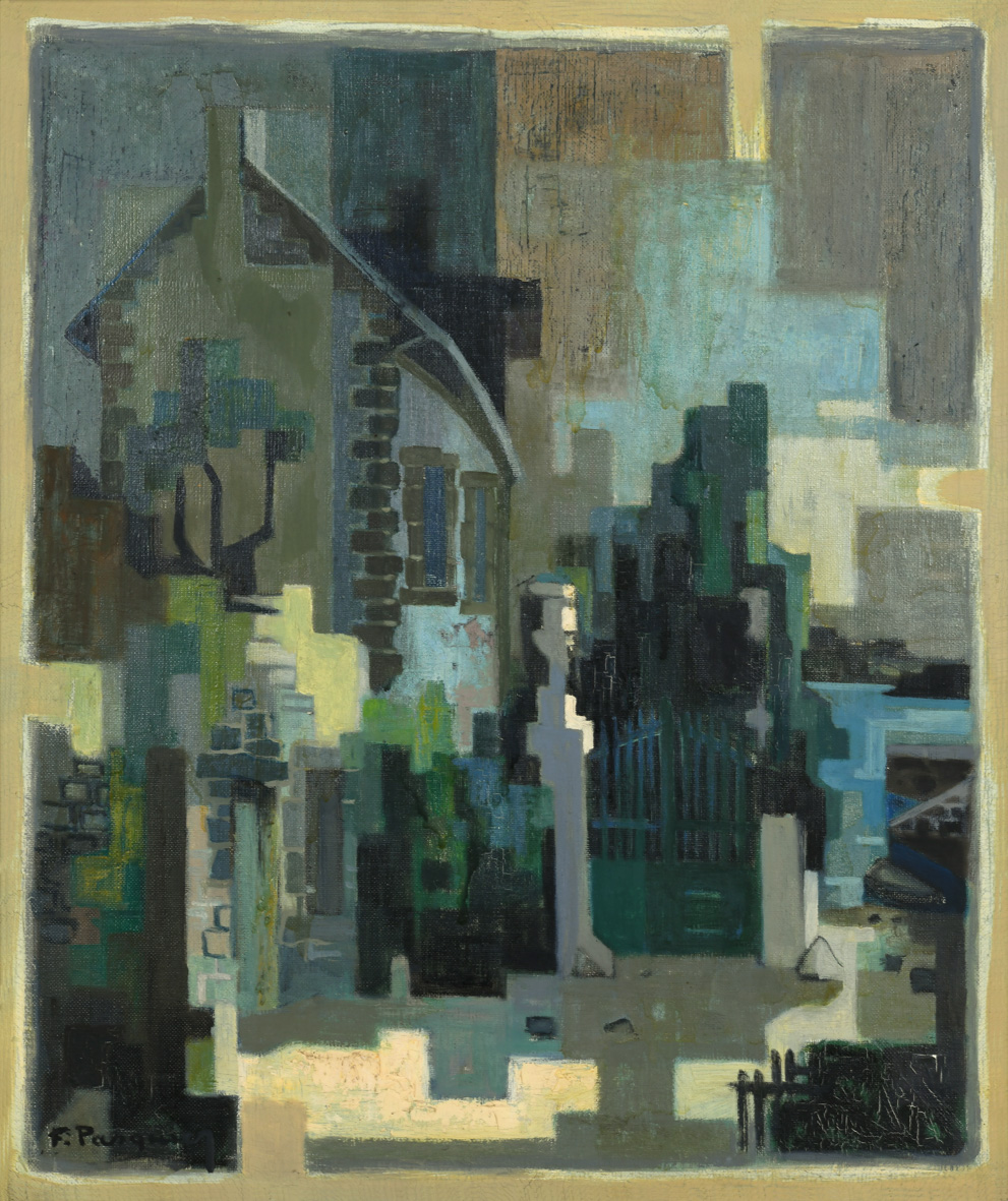 Le vieux portail à Locmariaquer_1