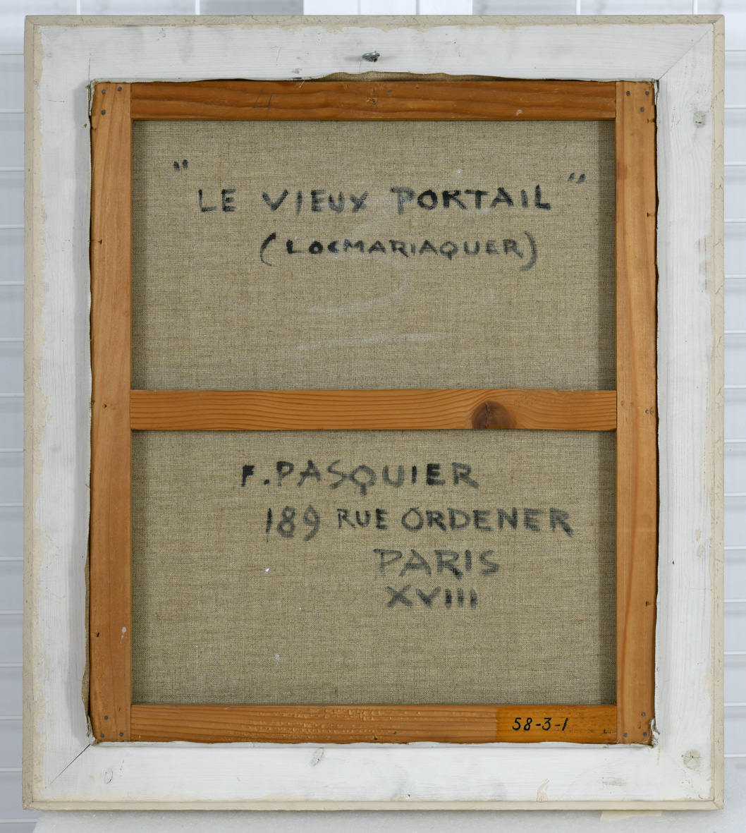 Le vieux portail à Locmariaquer_2