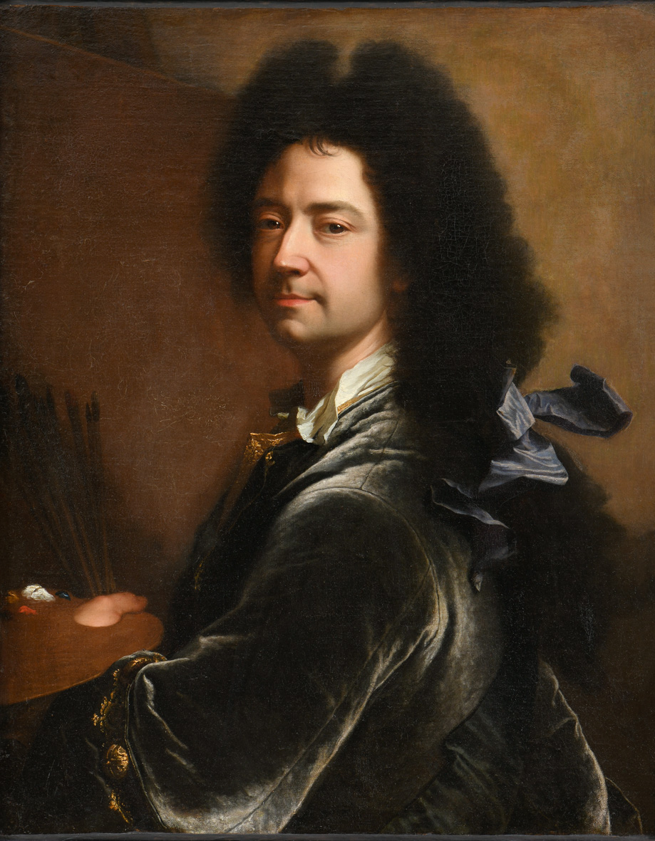 Autoportrait dit au cordon noir devant l’esquisse du portrait d’Elisabeth de Gouy et de sa fille Marguerite Charlotte Le Juge_0