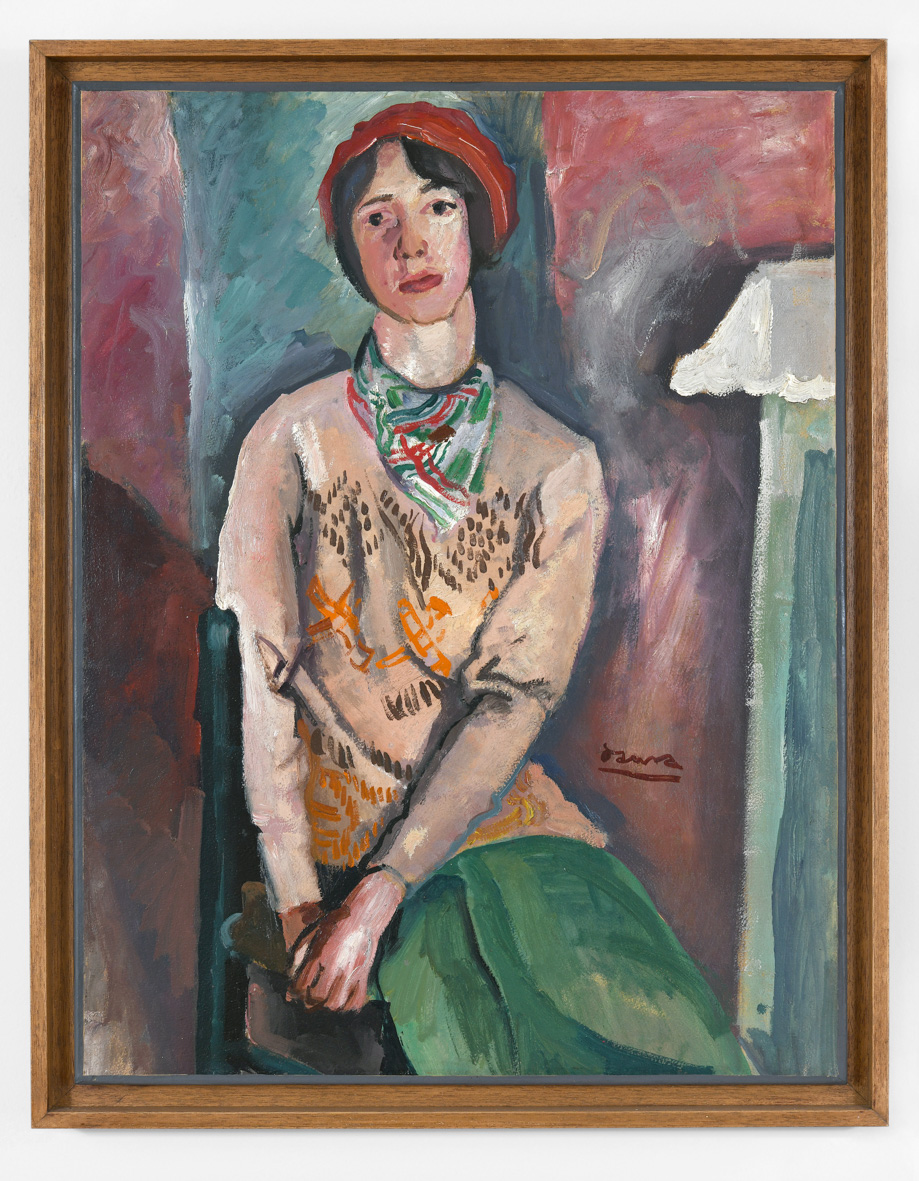 Louise au béret rouge, Pierre Daura, 1928