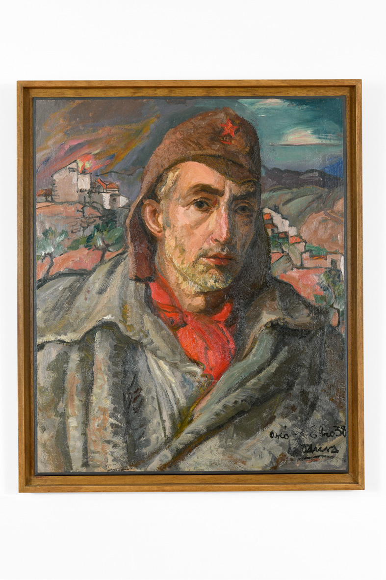 Autoportrait en soldat, Pierre Daura, 1938