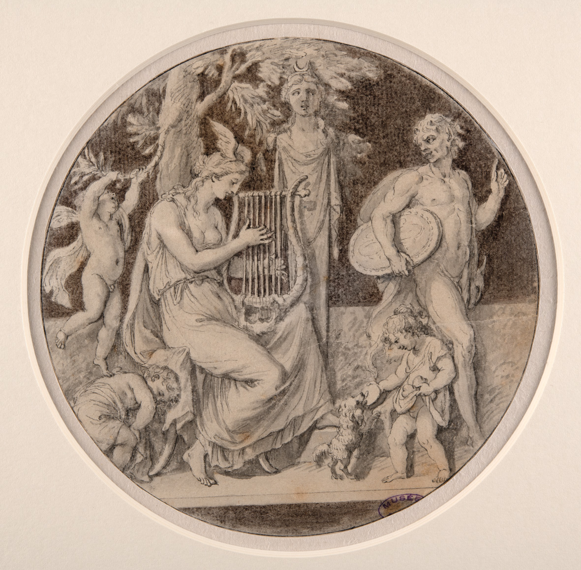 Allégorie, Giovanni Battista Cipriani, 1700-1800