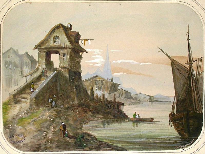 Suite de maisons, Alexandre Dupendant, 19e siècle