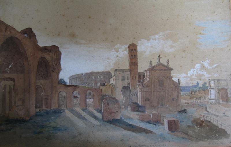 Le musée à Rome, Charles Théodore Frere, 1861