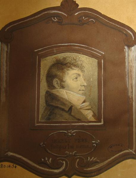 Portrait de l'artiste, Jean-Baptiste Isabey, 4e quart 18e siècle, 1er quart 19e siècle