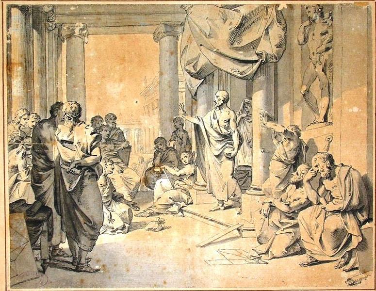 Un philosophe, Clément Pierre Marillier, 2e moitié 18e siècle