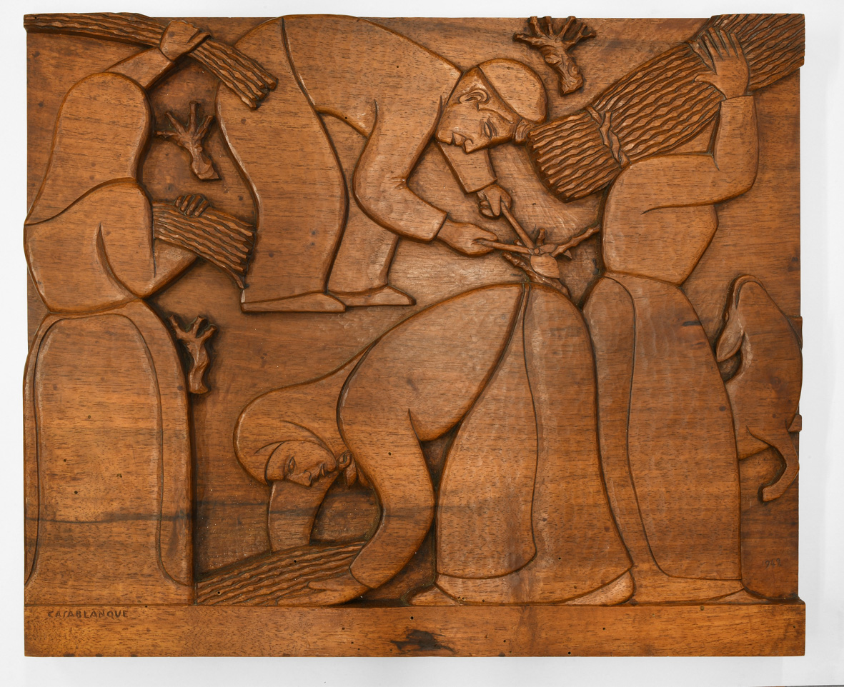 Les sarments, Georges Caseblanque, 1942
