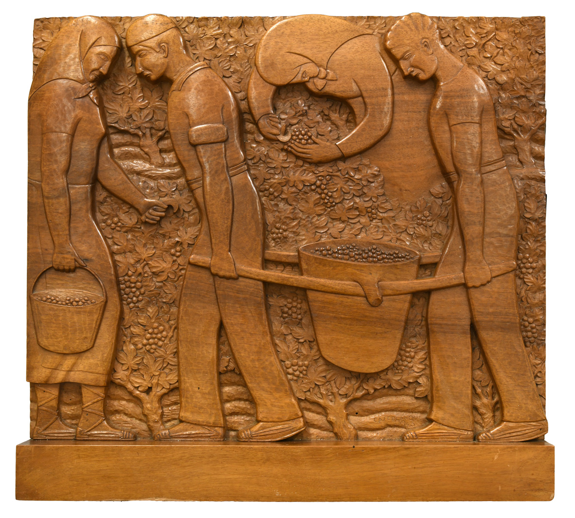 Les vendangeurs, Georges Caseblanque, 1943