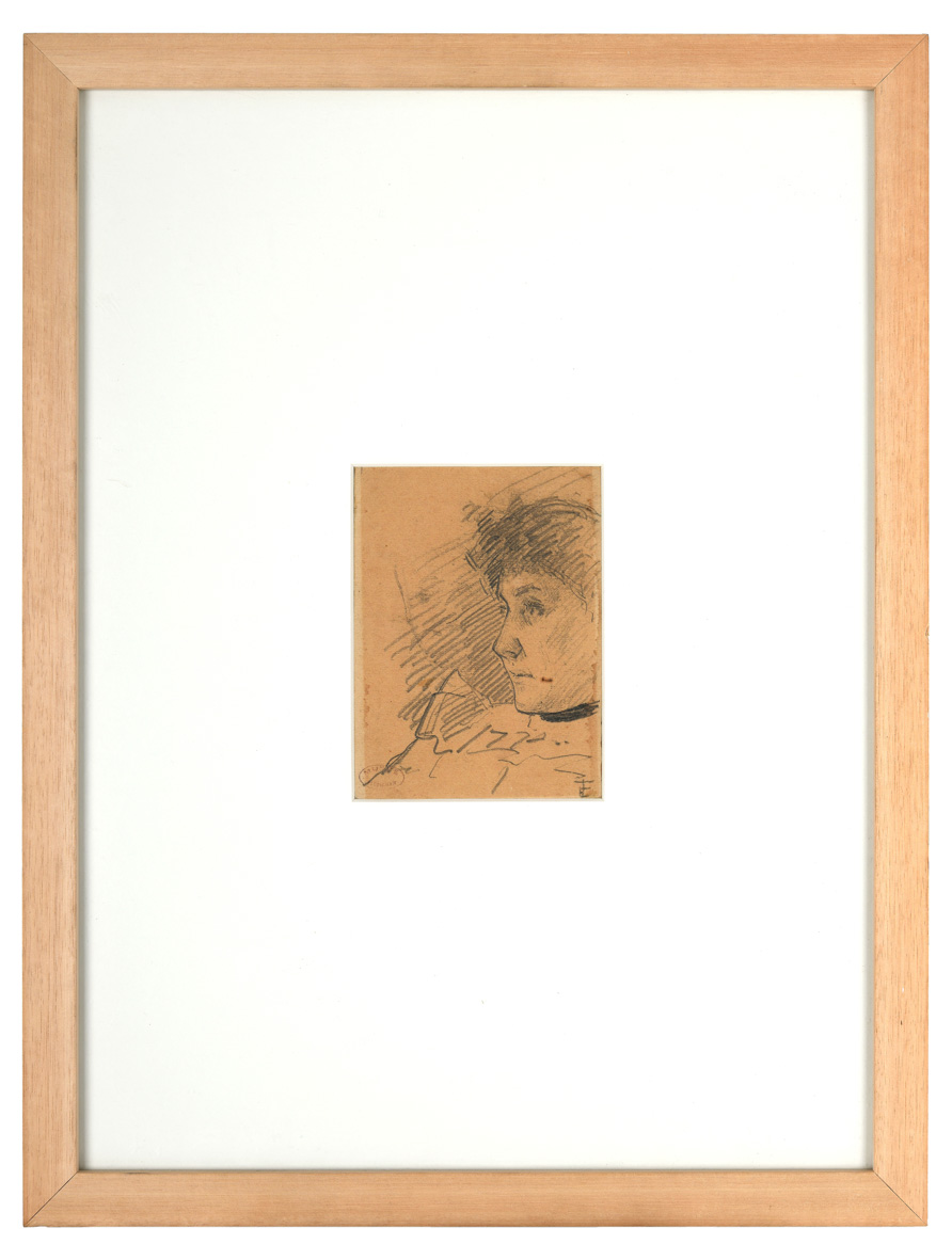 Tête de femme, Étienne Terrus, 1922 avant