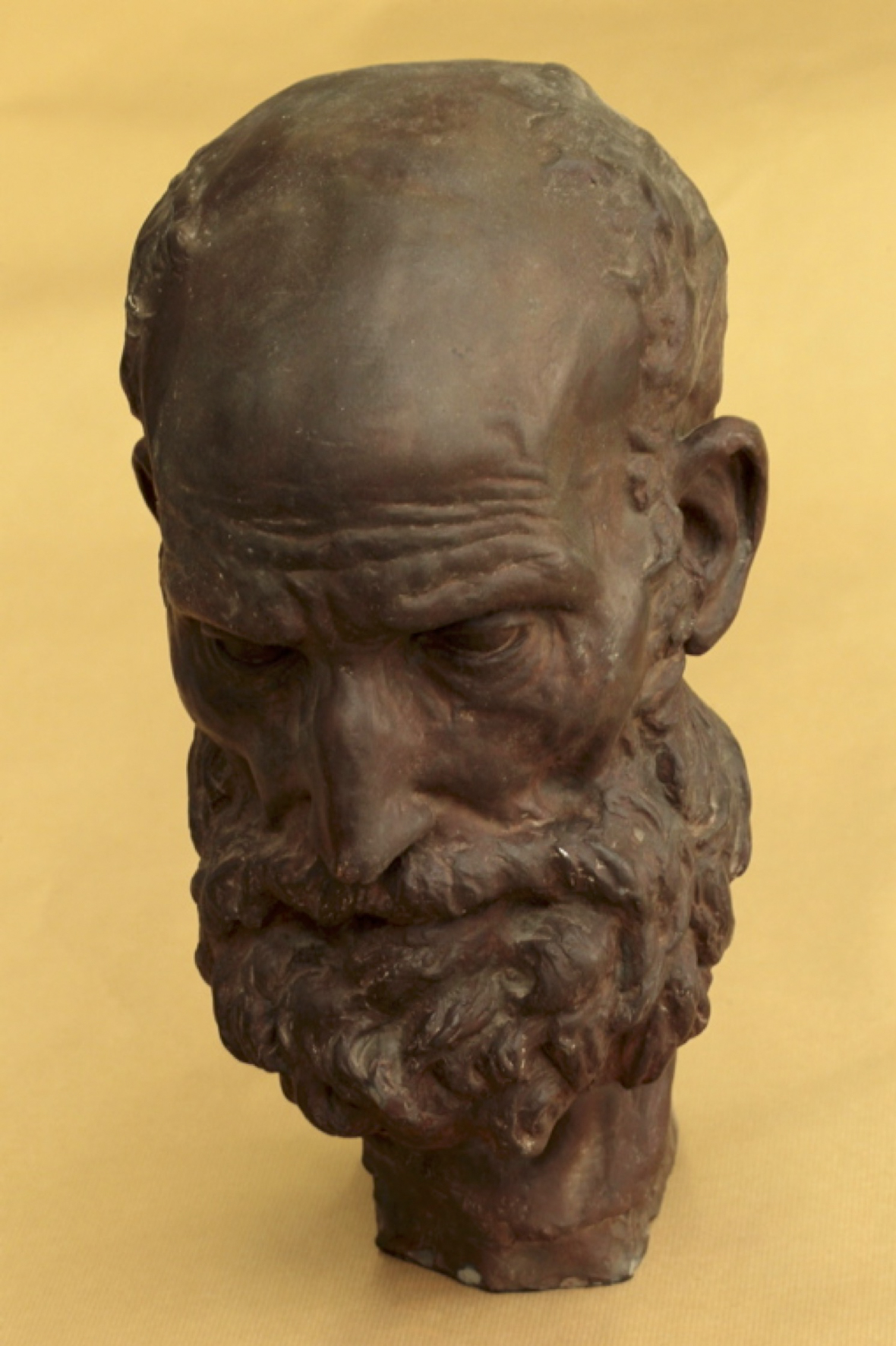 Tête de vieux catalan, Gustave Violet, 1906