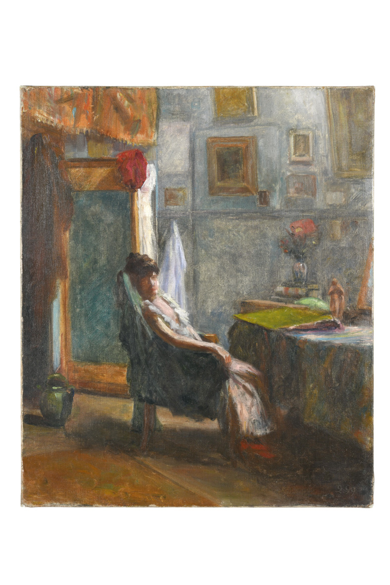 Portrait d’Aline, Louis Bausil, 1945 avant
