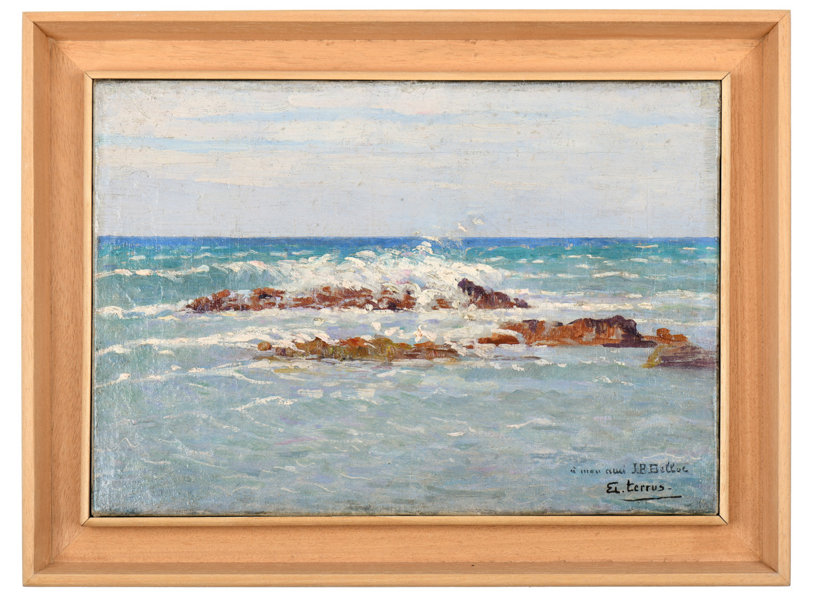 Marine, Étienne Terrus, 1922 avant