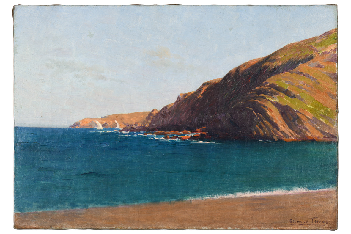 Plage des Elmes, Étienne Terrus, 1922 avant