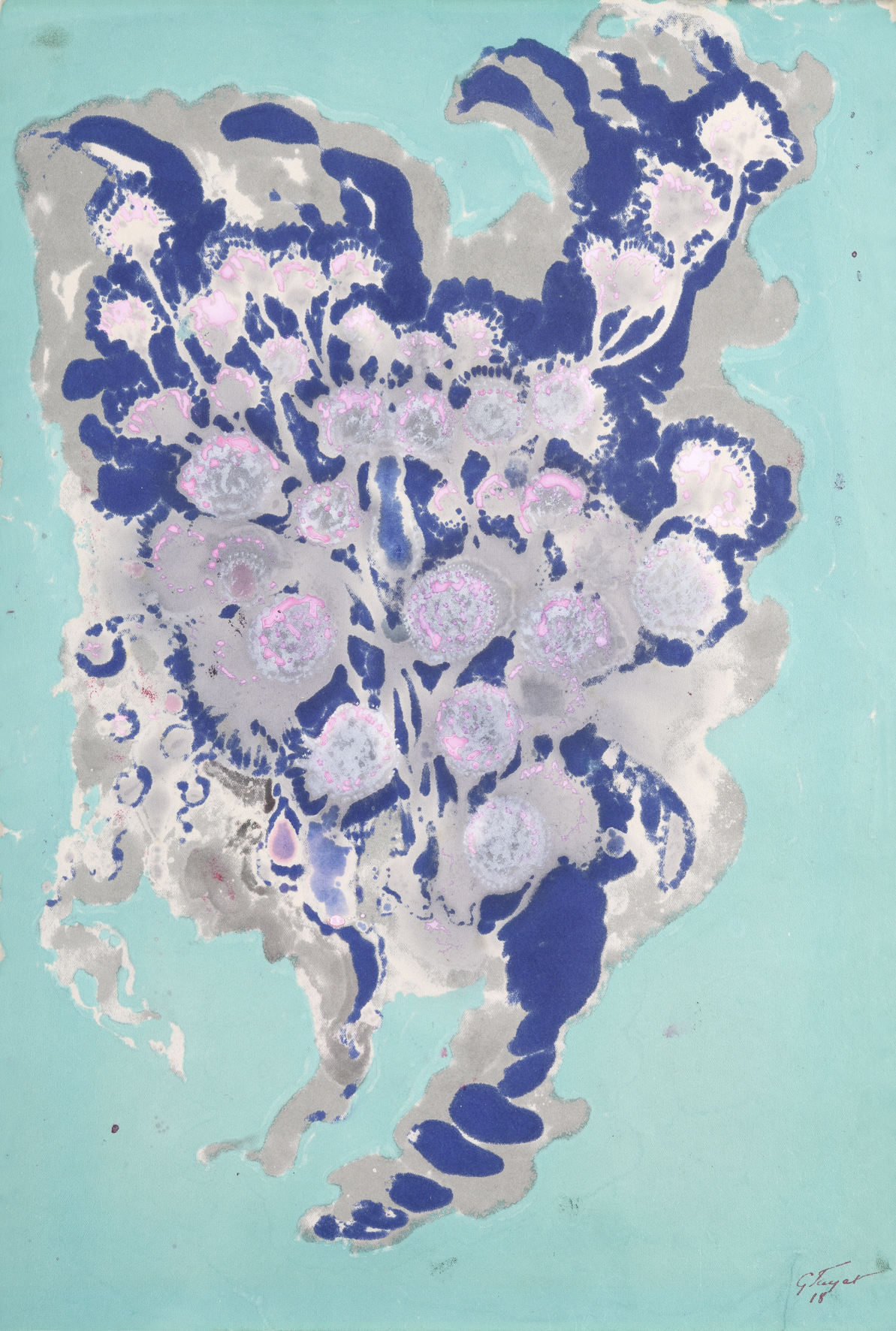 Etude pour tapis, Gustave Fayet, 1918 avant