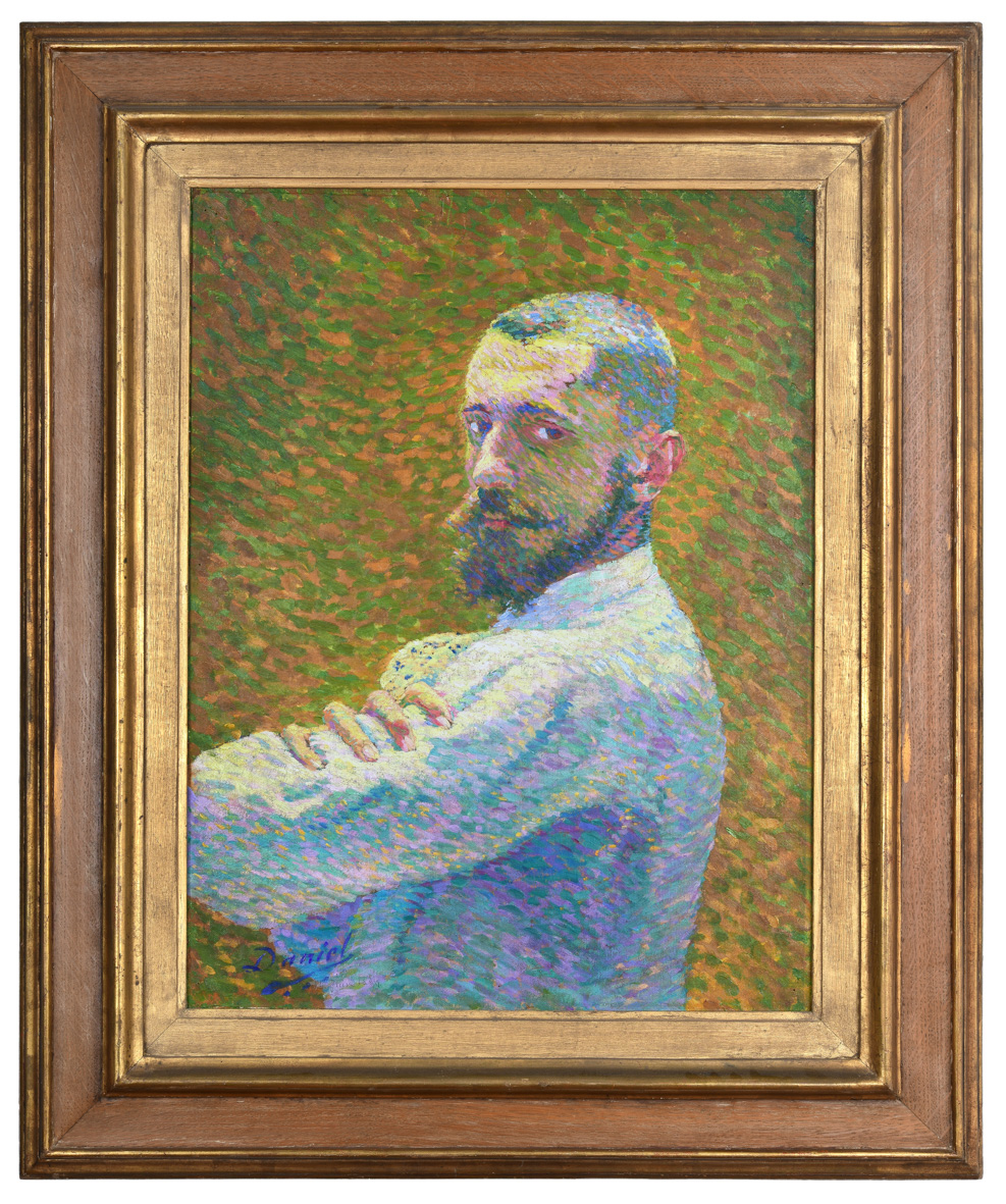 Autoportrait à la veste blanche, George Daniel de Monfreid, 1889