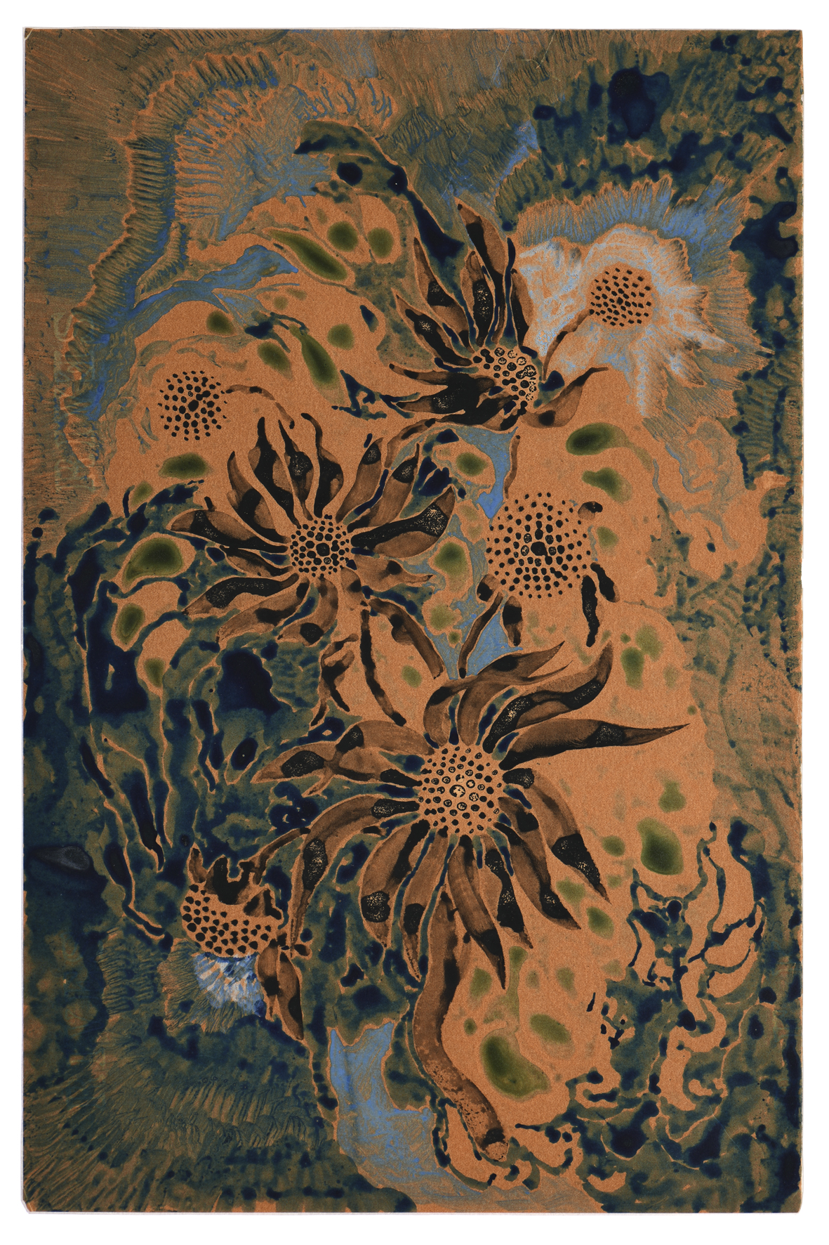 Etude pour tapis, Gustave Fayet, 1918 avant