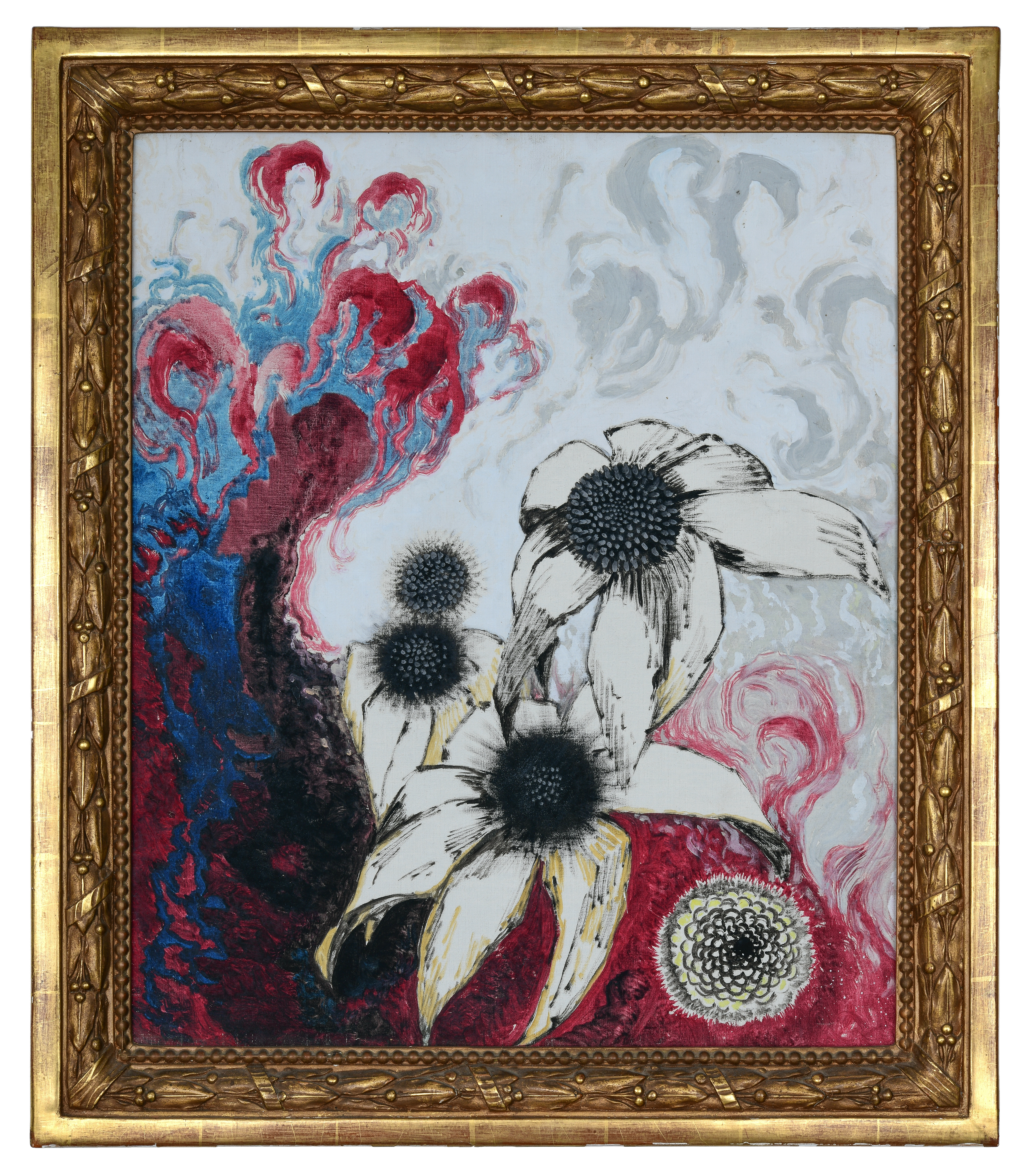Flore sous-marine (fleurs blanches), Gustave Fayet