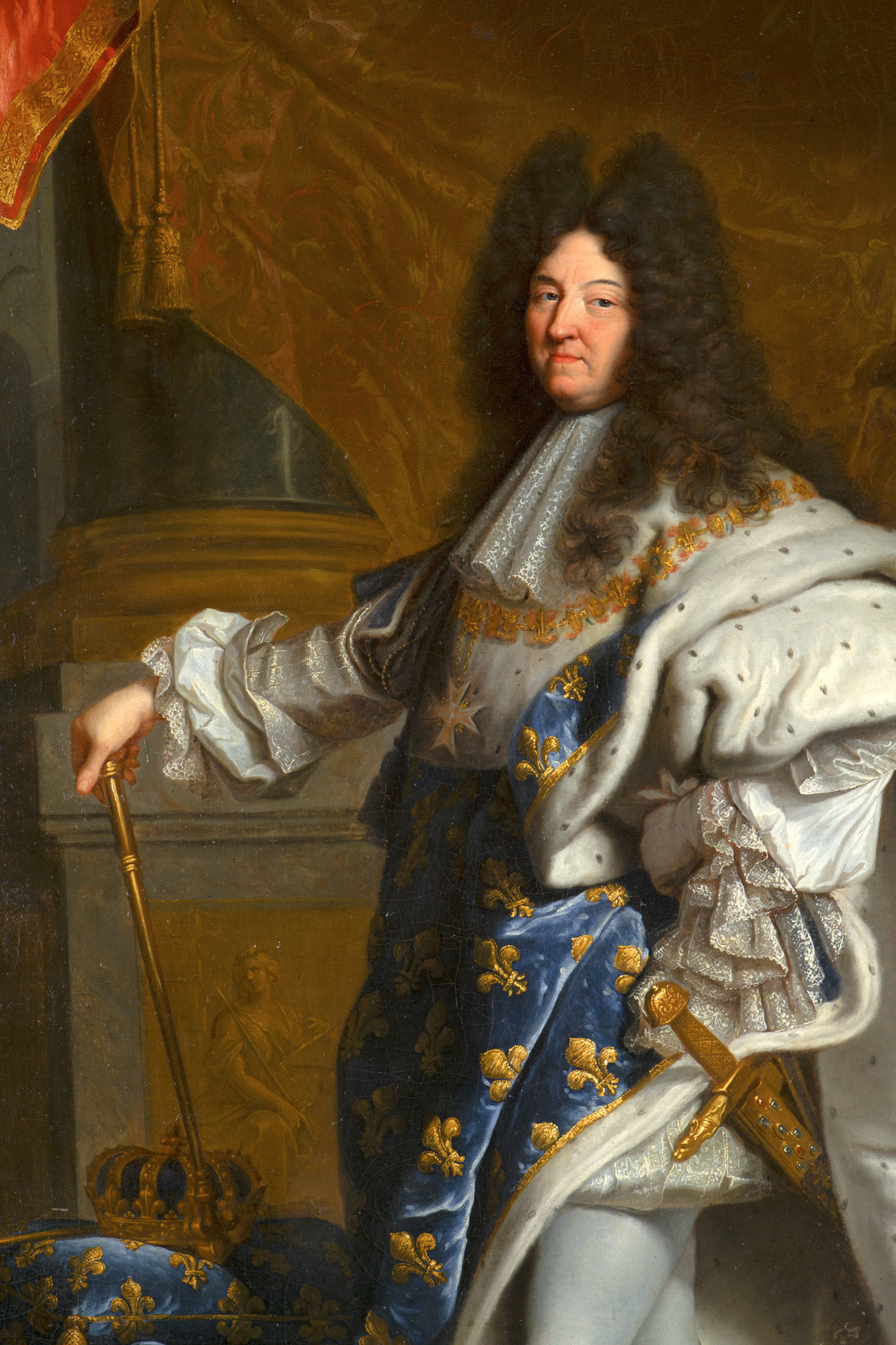 Portrait de Louis XIV en grand costume royal_2
