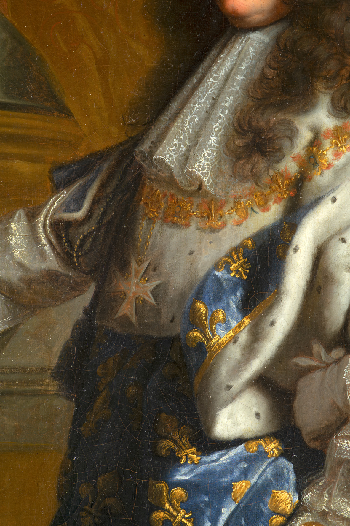 Portrait de Louis XIV en grand costume royal_3