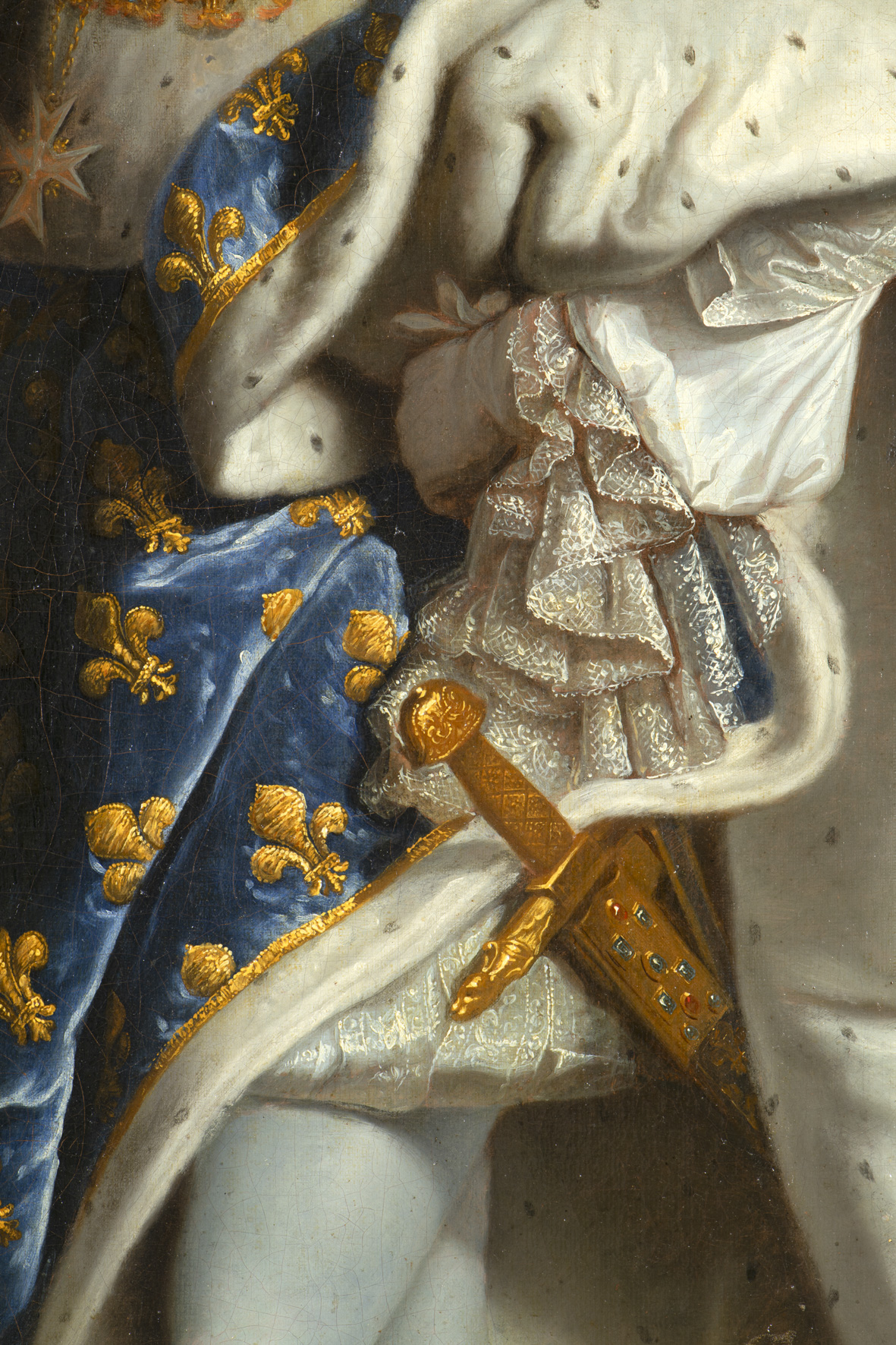 Portrait de Louis XIV en grand costume royal_6