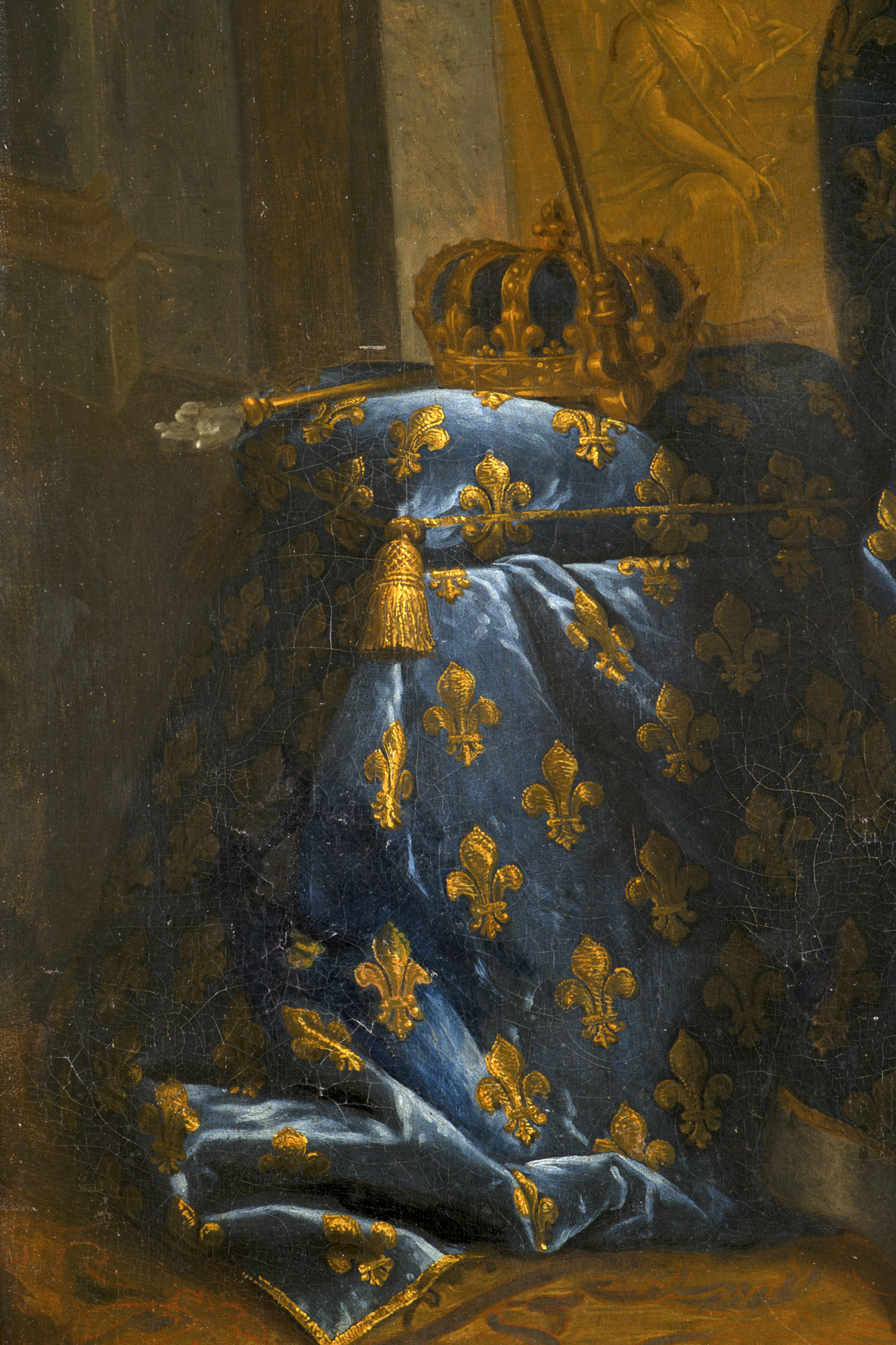 Portrait de Louis XIV en grand costume royal_5