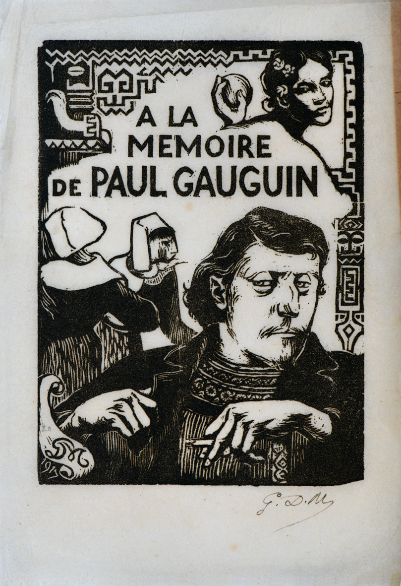 A la mémoire de Paul Gauguin, George Daniel de Monfreid, 1917