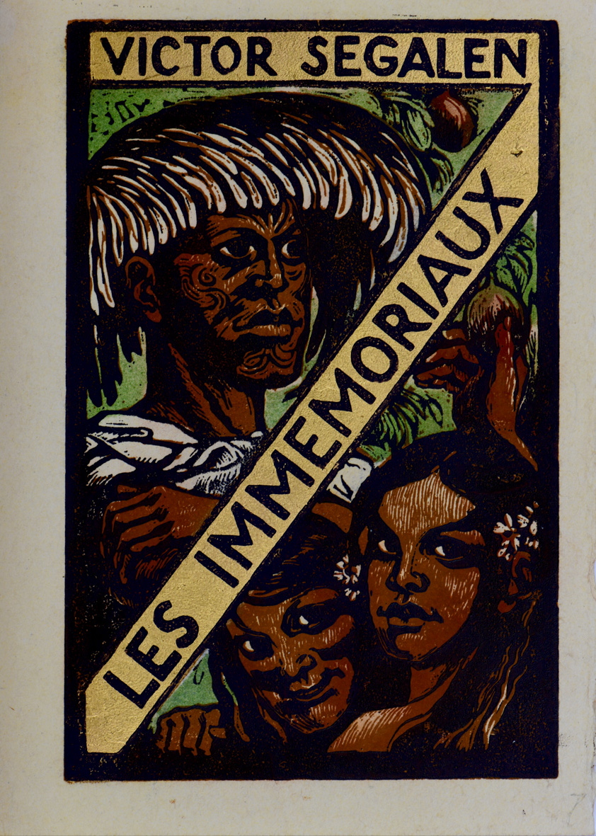 Les Immémoriaux couverture (élément d'ensemble), George Daniel de Monfreid, 1916-1921