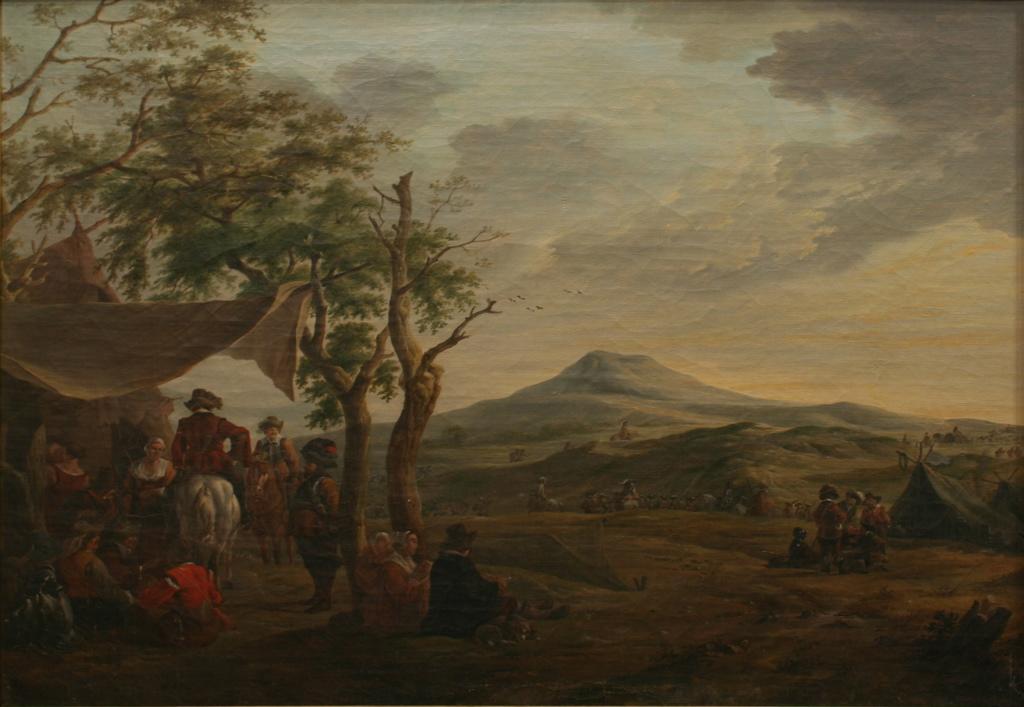 Halte militaire, paysage historique (titre de l'inventaire)_0