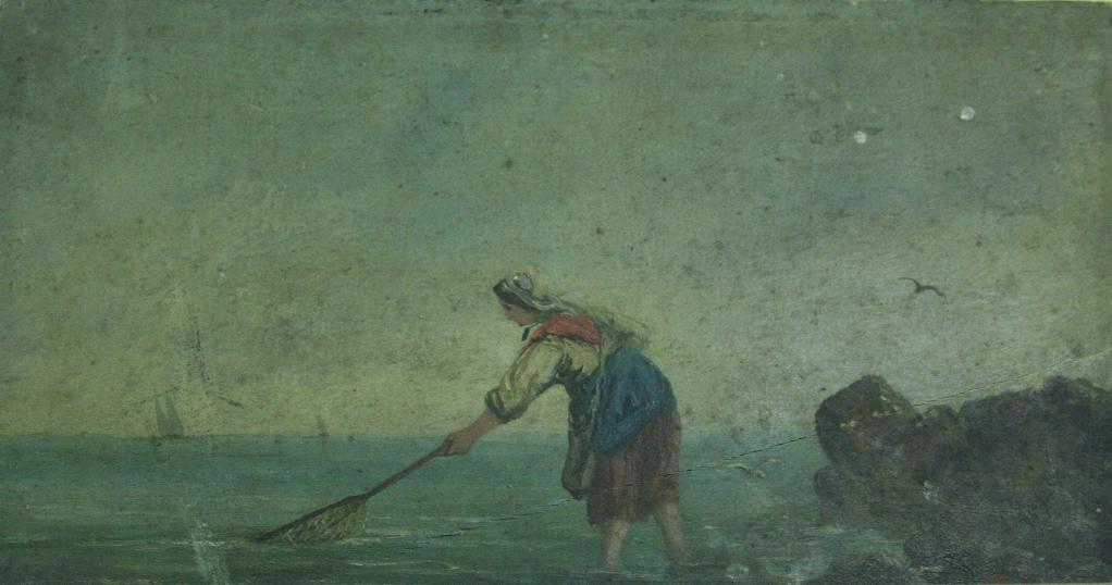 Marine (titre de l'inventaire) ; Pêcheuse de crevettes (titre d'usage)_0