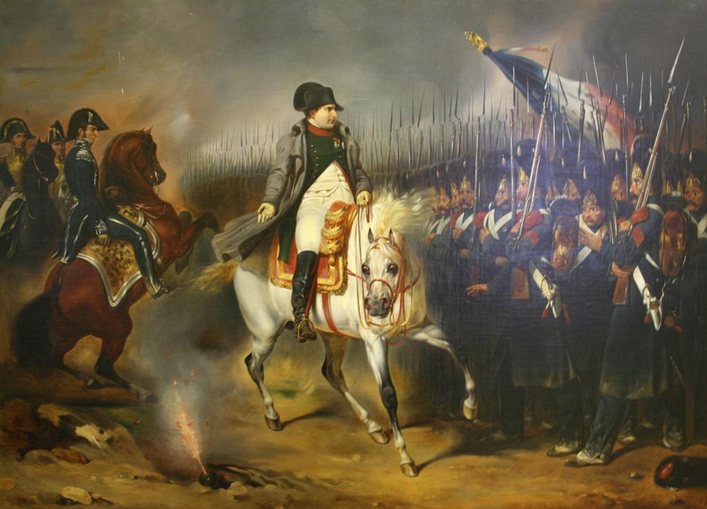 Napoléon à Arcis-sur-Aube (titre de l'inventaire), Edouard Wayer, 1848 avant