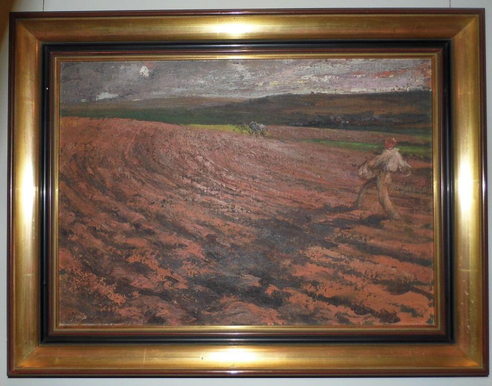 Le Semeur (titre d'usage), Jules Bastien-Lepage, 1879-1880