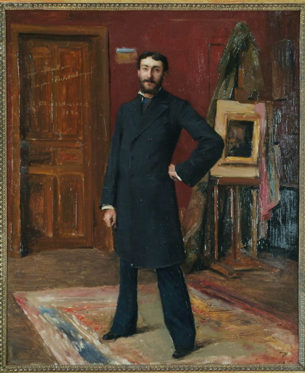 Portrait d'Eugène Richtenberger (titre d'usage), Jules Bastien-Lepage, 1880