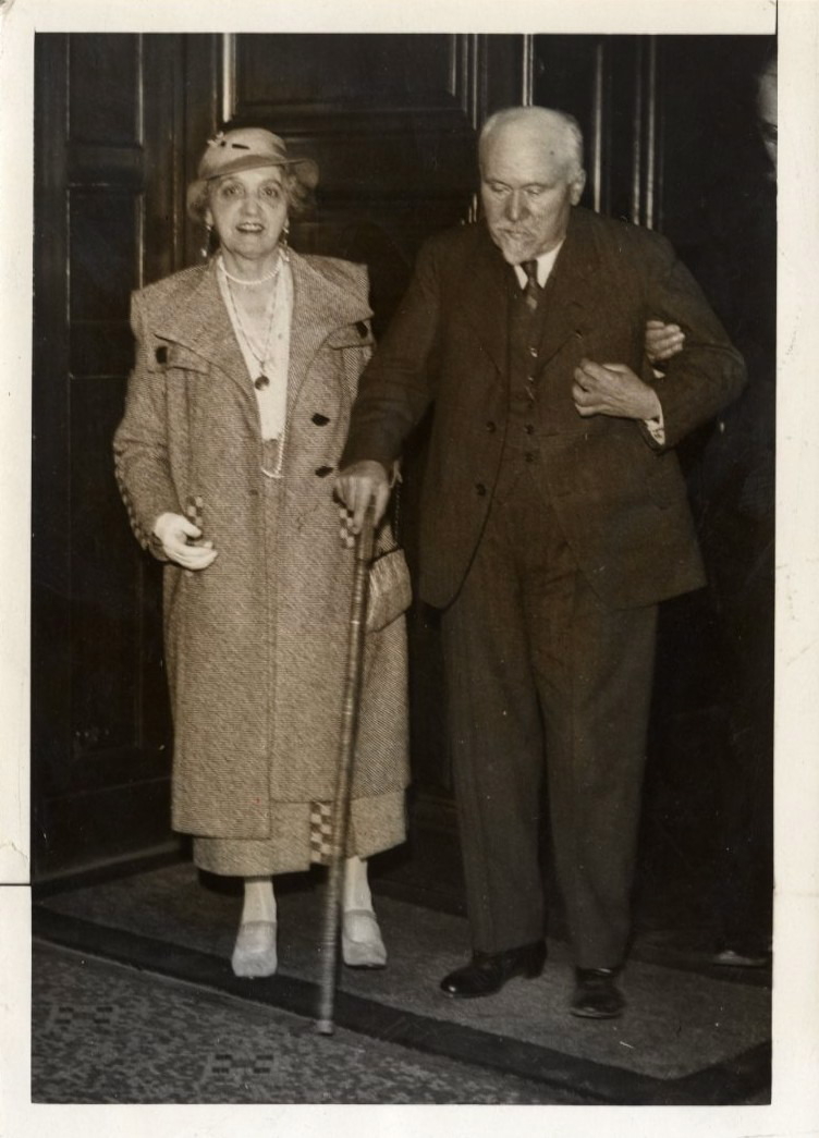 Henriette et Raymond Poincaré âgés (titre factice)_0