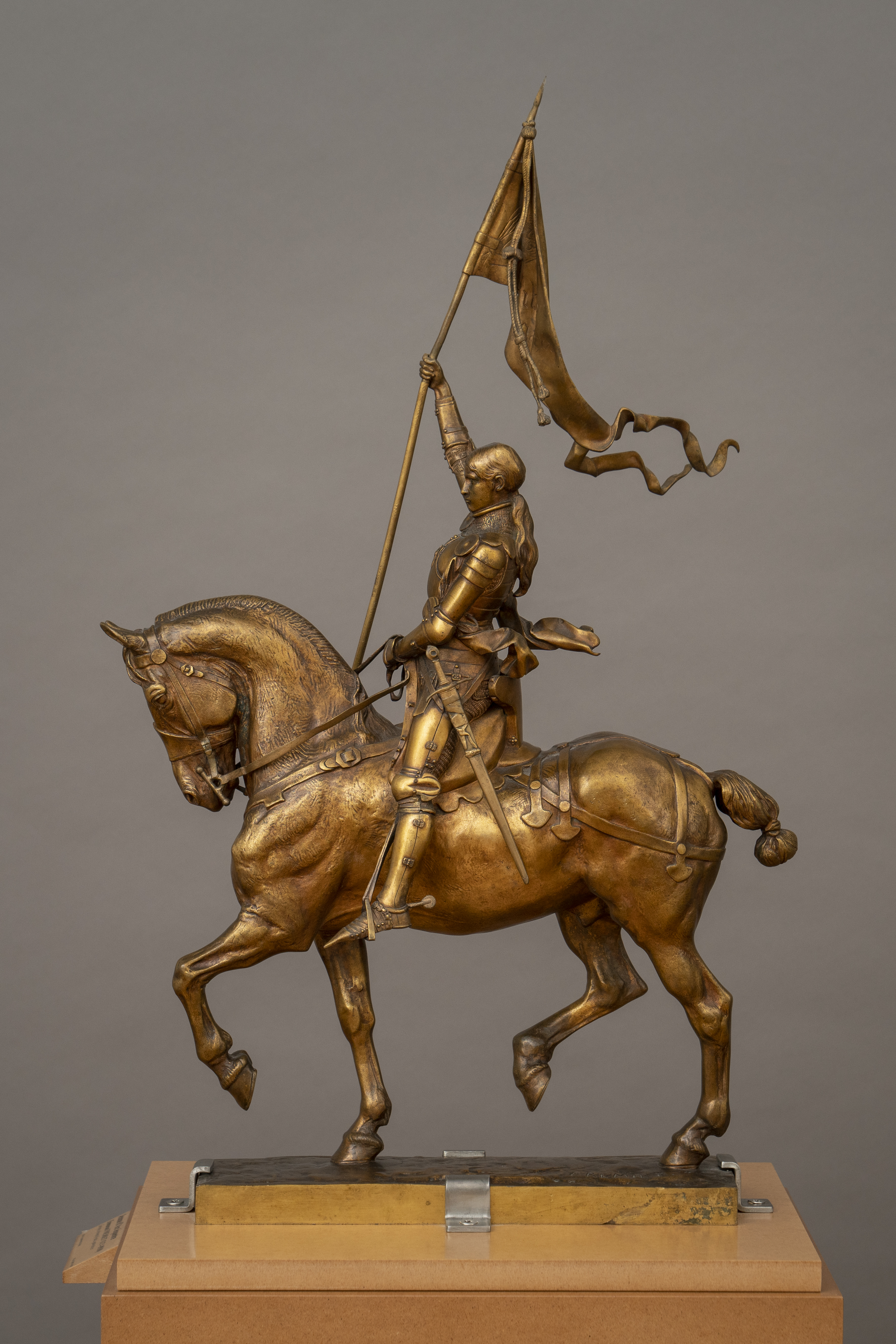 Jeanne équestre de Frémiet (titre d'usage), Emmanuel Frémiet, 1874 après