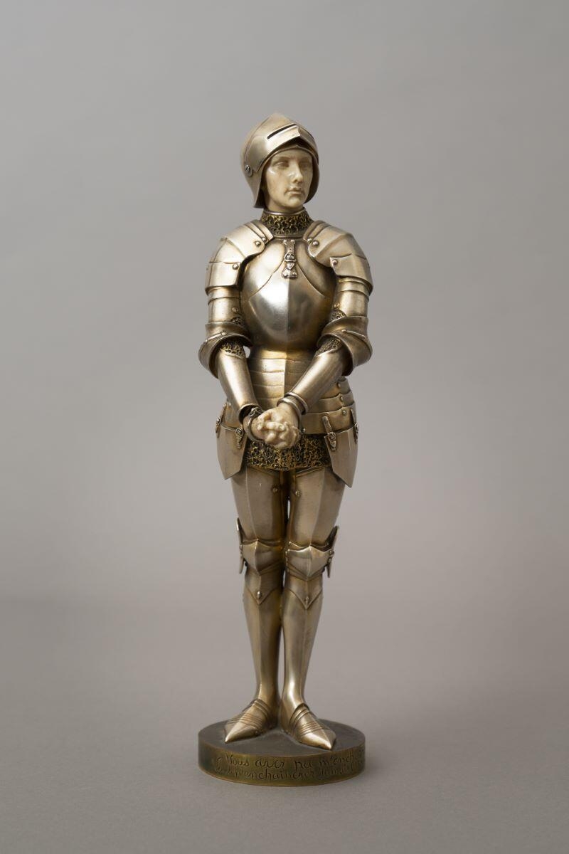 Jeanne enchainée de Barrias (titre d'usage), Louis-Ernest Barrias, 1892 vers