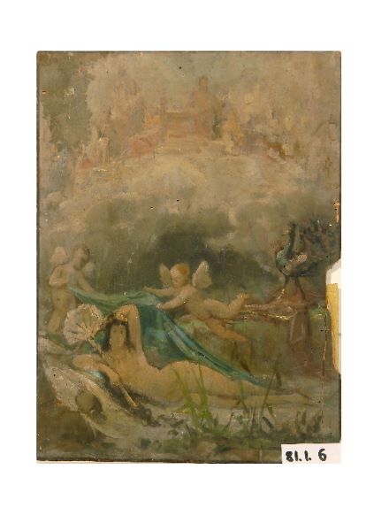 Fontaine Canato à Nauplie (Grèce), Junon se baignant, Louis-Hector Leroux, 1860 après