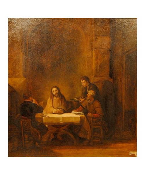 Les disciples d'Emmaüs, Jacques-Augustin Pajou, 4e quart 18e siècle, 1er quart 19e siècle