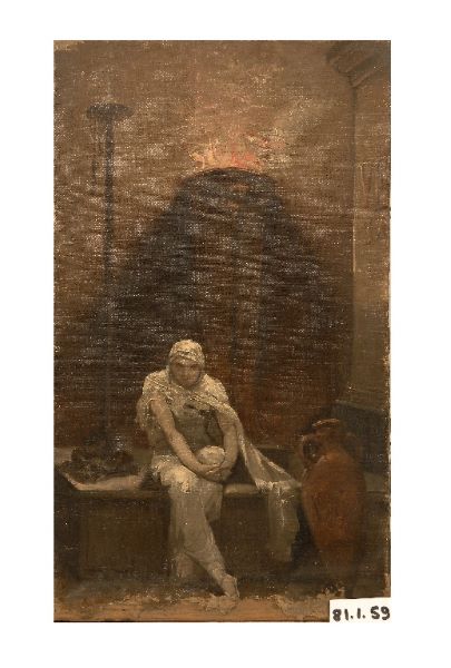 Mélancolie, Louis-Hector Leroux, 1860 après