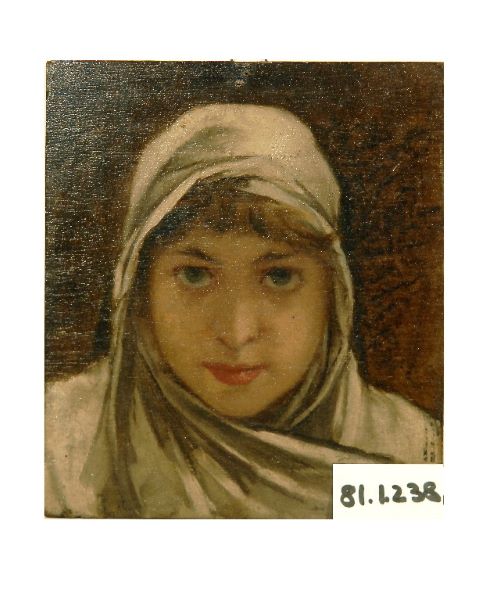 Portrait de femme, Louis-Hector Leroux