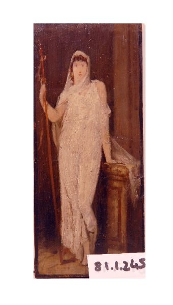 Prêtresse de Vesta, Louis-Hector Leroux, 1860 après