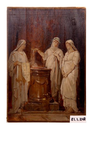 Trois vestales, Louis-Hector Leroux, 1860 après
