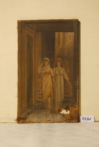 Sentinelle relevée, Louis-Hector Leroux, 1860 après