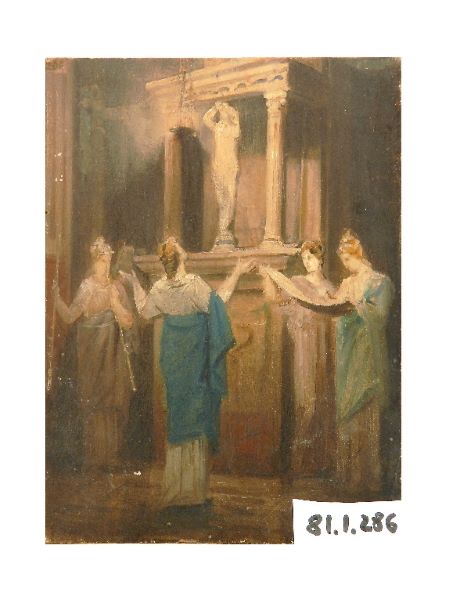 A Vénus pompéienne, Louis-Hector Leroux, 1860 après
